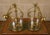 1950s Hanging Lanterns in Polished Brass and Cylindrical Glass, 1950s, Set of 2 For Sale - Image 5 of 5