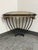 Restoration Hardware Hayrack Cast Iron Demilune Console Table For Sale - Image 12 of 12