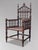Antique Swedish Bobbin Country Throne Armchair, 1800 For Sale - Image 10 of 15