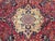 Vintage Persian Tabriz Rug, Hand-Knotted Wool, Garden Floral Pattern, Crimson & Turquoise, 11x15 For Sale - Image 17 of 18