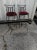 French Late 20th Century Pair of Modern Wrought Iron French Style Barstools For Sale - Image 3 of 5
