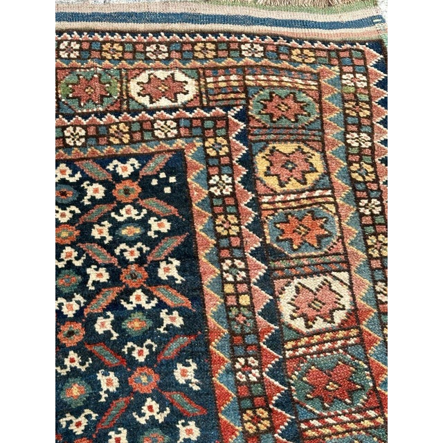 Antique Tribal Kurdish Rug, 1890s For Sale - Image 10 of 18