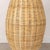 Tan Extra Large 1980s Sculptural Wicker Floor Lamp, France For Sale - Image 8 of 10