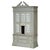 Tall Antique Georgian Painted Town House Wardrobe with Drawers For Sale - Image 16 of 16