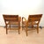 1950s Gelenka Armchairs in Solid Beech Wood, Germany, 1950, Set of 2 For Sale - Image 5 of 18