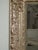 Large 51" Tall Vintage French Baroque Silver Ornate Wall Mantle Mirror For Sale - Image 13 of 16