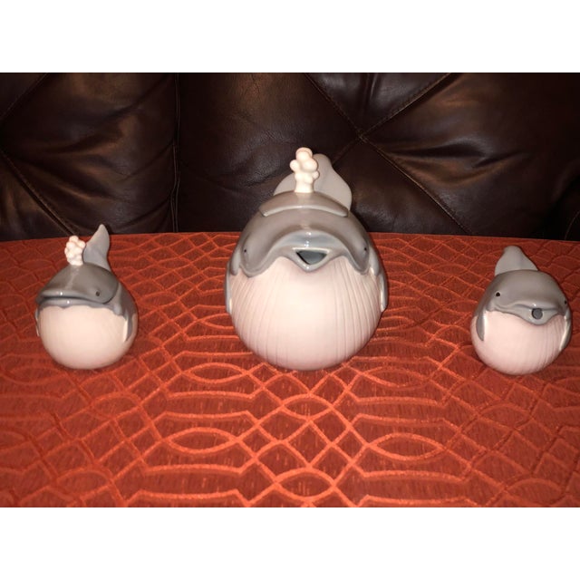 Pop Art Vintage Ceramic Coastal Whale Tea Set - 3 Pieces For Sale - Image 3 of 8