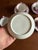 Ceramic 1805 Rare Antique Set of Four Pink Lustre and Bat Printed Pearlware Handled Cups and Saucers, Attributed to Thomas Wolfe - Set of 8 For Sale - Image 7 of 17