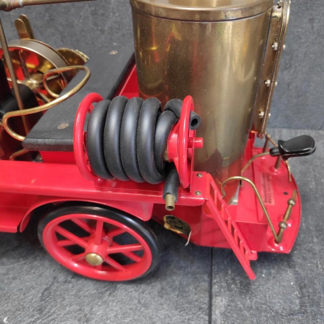 Wilesco Steam Pump D 305 Fire Brigade Steam Engine, 1980s For Sale - Image 12 of 18