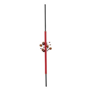 AT16 Sky-Ground Coat Stand by Osvaldo Borsani for Tecno, Italy, 1960s For Sale