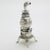 Vintage Italian Silver Woodstove Dollhouse Miniature, Tuscany, 1980s For Sale - Image 4 of 11