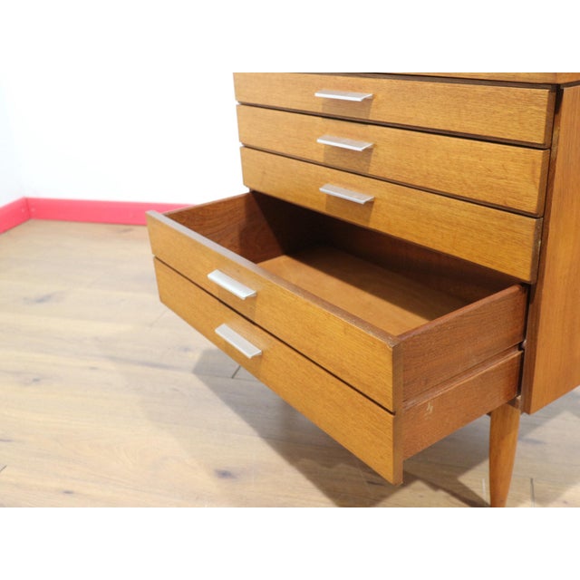 Mid Century Modern Vintage Teak Short Dresser Drawers by White and Newton For Sale - Image 12 of 14