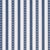 Traditional Sample - Schumacher Mathis Ticking Stripe Wallcovering In Indigo For Sale - Image 3 of 6