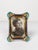 Rococo Revival Porcelain Picture Frame with Gilt Rocaille on Sèvres Blue Enamel, 1960s For Sale - Image 9 of 17