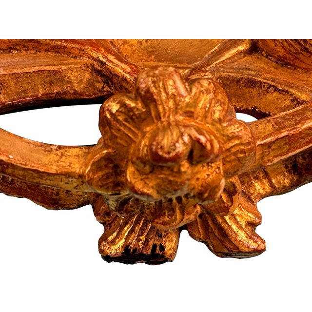 Rococo Chippendale Giltwood Wall Mirror, 1760s For Sale - Image 9 of 11