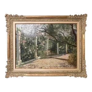 Georges Antoine Rochegrosse, Oil on Canvas, Almond Trees, Sotheby's Provenance