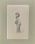Woman is an Original Pencil Drawing realized by Henry Somm (1844-1907). Good condition on a cream colored paper, included...