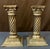 This vintage pair of early 20th century candlestick holders are beautifully designed in qudruple plating by the Wilcox...