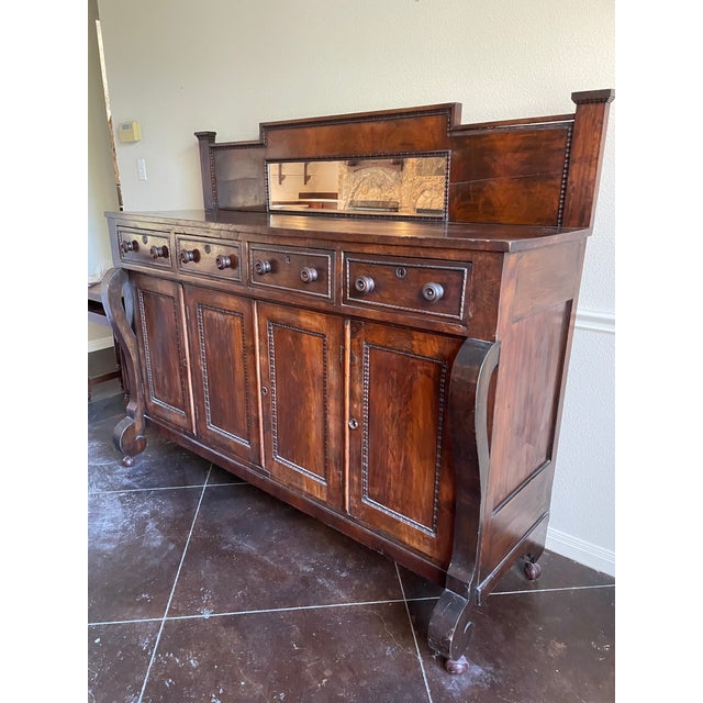 American American Empire Style Sideboard (1820's-1840's) For Sale - Image 3 of 6