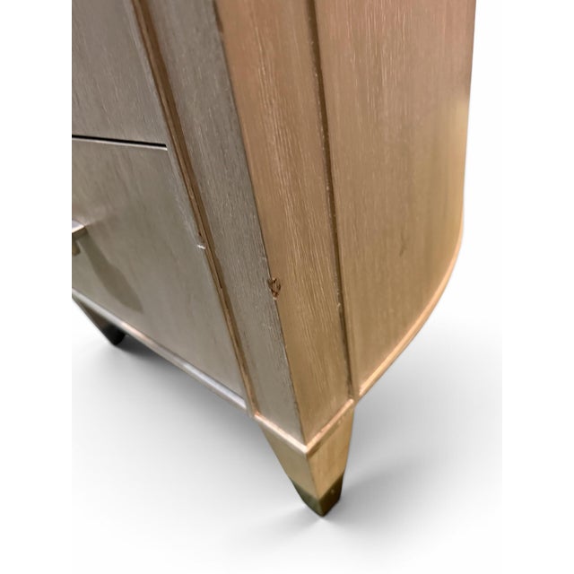 Sligh by Lexington "Greystone Dylan" Curved Walnut Demilune Executive Desk For Sale - Image 9 of 12