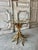 Gold Small Vintage Coco Chanel Model Table, 1970 For Sale - Image 8 of 13