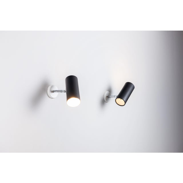 Mid-Century Modern C1582 Adjustable Wall Lamps from Raak Amsterdam, 1960s, Set of 2 For Sale - Image 3 of 11