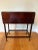 1900s English Rectangular Antique Mahogany Drop Leaf Side Table For Sale - Image 4 of 10