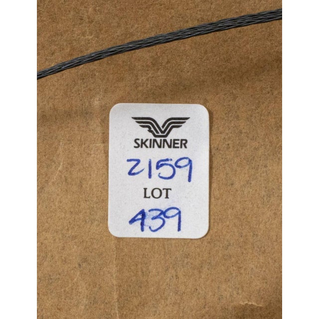 Andrew Menna Winter Scene Oil on Canvas For Sale - Image 10 of 12