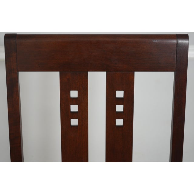 2010s Set of 8 Stickley Mackintosh Dining Chairs For Sale - Image 5 of 18