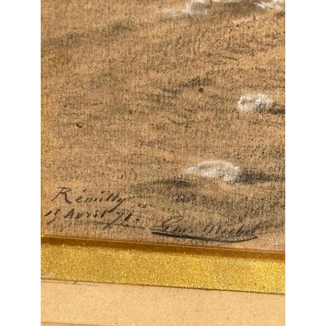François Émile Michel, Large Drawing, 1828, Pencil For Sale - Image 9 of 11