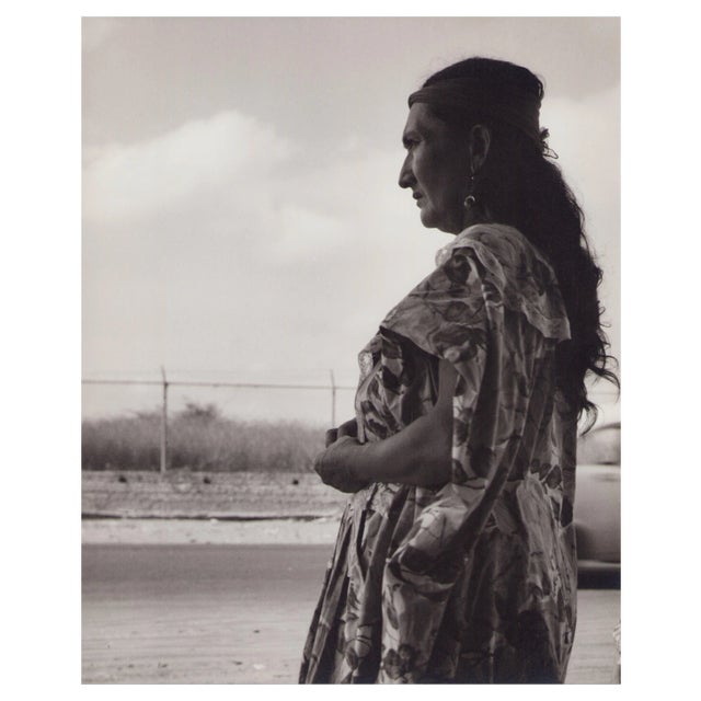 Hanna Seidel, Venezuelan Woman, Black and White Photograph, 1960s For Sale