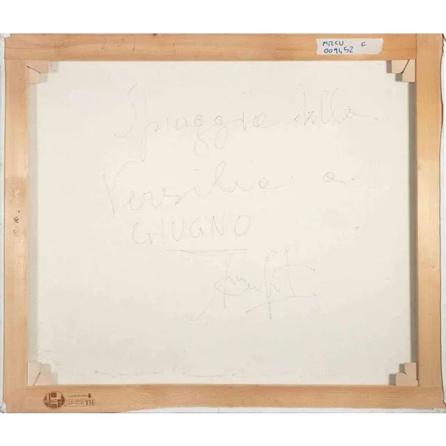 Oil on Canvas realized by Michelangelo Cupisti (1935-2012) in 1990s. Hand signed. Very good condition. This piece is...