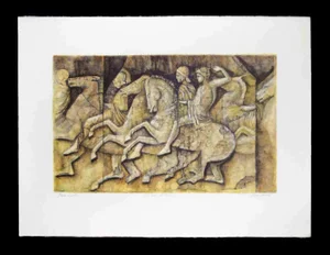 Pinot Lancia, Untitled, Lithograph, 1990