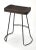 Transitional Alton Backless Coffee 25.5" Counter Stool, Dark Brown For Sale - Image 3 of 8