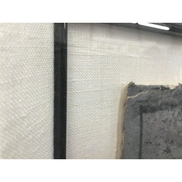 1980s Vintage Framed Carborundum Etching by James Coignard For Sale - Image 5 of 11