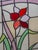 Gold Art Nouveau Stained Glass Panel, 1910 For Sale - Image 8 of 10