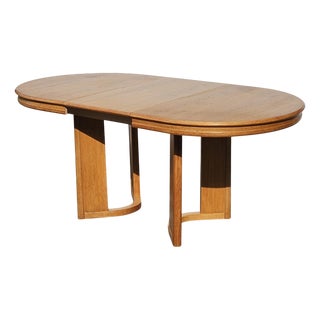 Vintage Danish Extendable Dining Table, 1980s For Sale