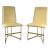 Pair Modern Highback Side Chairs For Sale