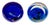 This captivating pair of art glass paperweights by Seattle’s Glass Eye Studio hails from their sought-after Celestial...