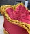 1980s Baroque Style Ruby Red Sofa – French Design With Gold Leaf Details For Sale - Image 9 of 12