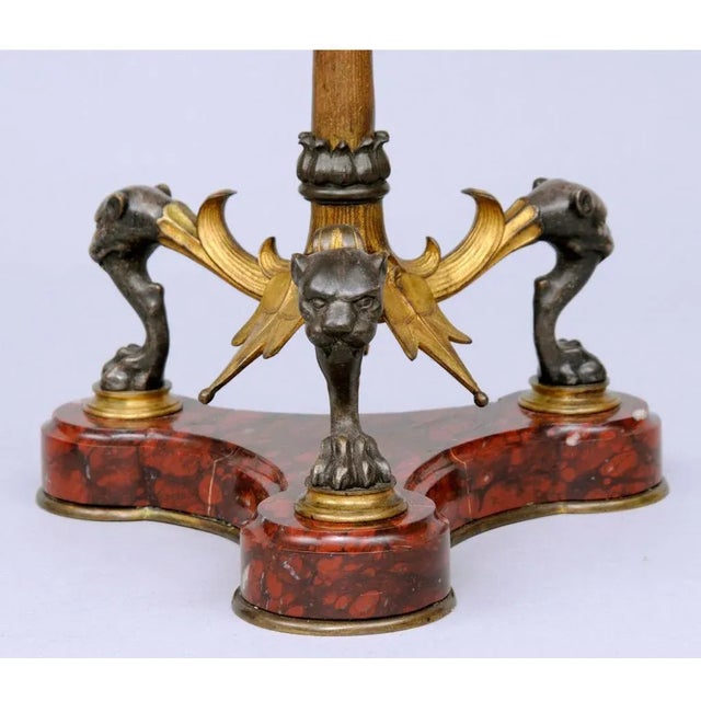 Mid 19th Century English Renaissance Revival Candelabra - a Pair For Sale - Image 5 of 8