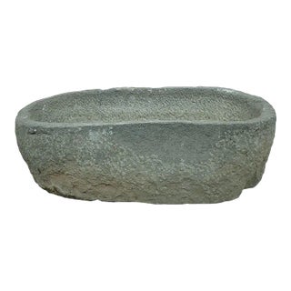 Granite Stone Large Japanese Water Trough, 18th/19th Century For Sale