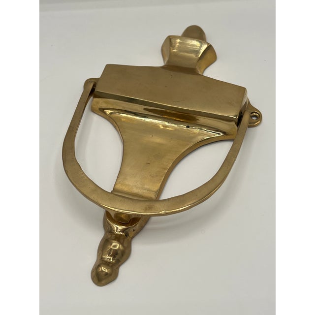 Victorian Gold Door Knocker For Sale - Image 12 of 12