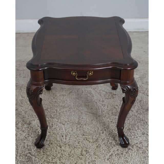 Age: Approx: 15 Years Old Details: Nice Scrolled Feet Dovetailed Drawer Construction Quality Construction Brown Walnut...