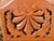 Brown Antique Victorian Walnut Pierce-Cut Carved Wall-Mount Magazine Rack 1900 For Sale - Image 8 of 16