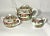Chinoiserie Mid Century Rose Medallion Dessert / Tea Set- 25 Pieces For Sale - Image 3 of 5