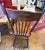 Brown Set of Four 19thc Old Surface Press Back Ranch Chairs For Sale - Image 8 of 9