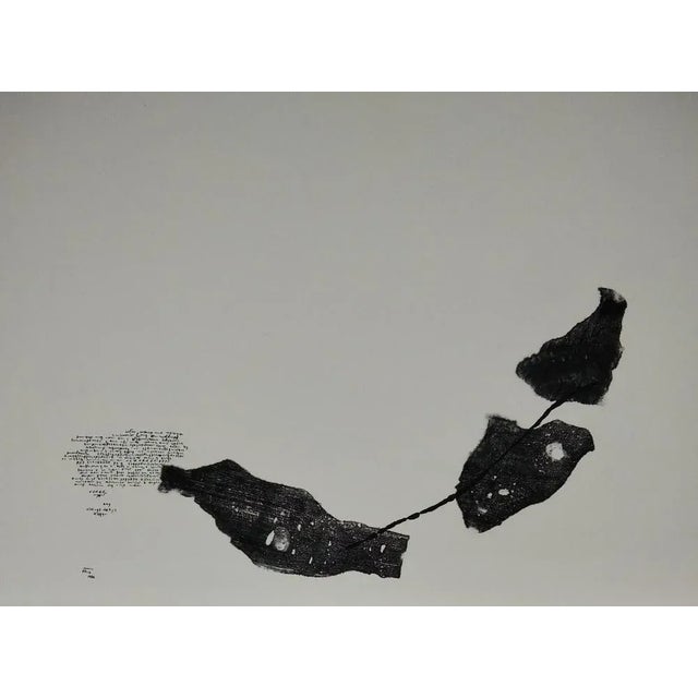 Rafael Ruz, Composition, 1986, Mixed Media on Paper For Sale - Image 6 of 6