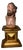 Glass Christ Bust, 1920s For Sale