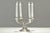 Baroque Silver 4-Armed Chandelier, Germany, 1935 For Sale - Image 3 of 11